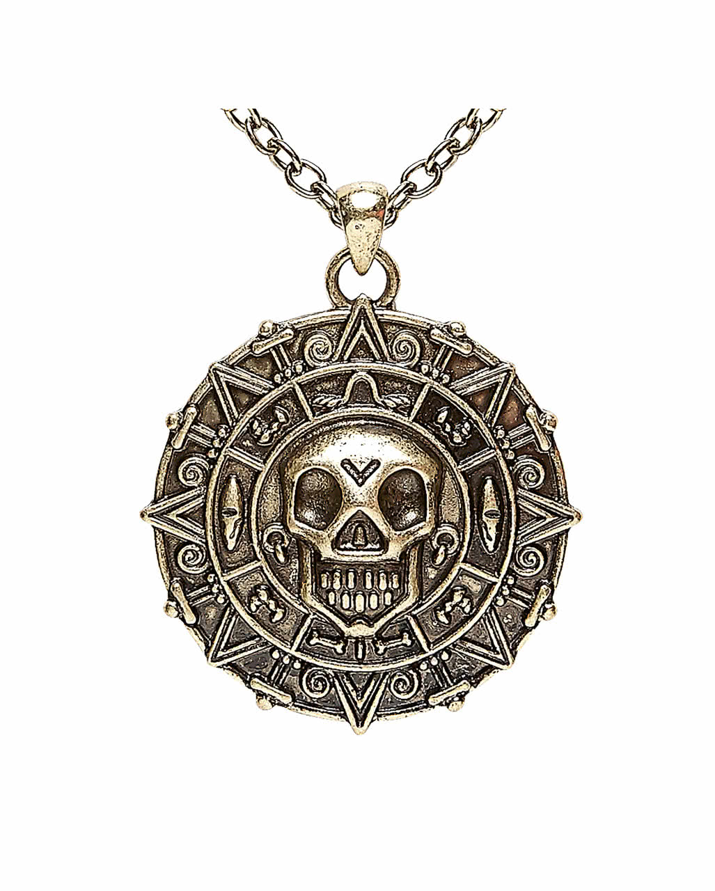 Halskette mit Piraten Amulett