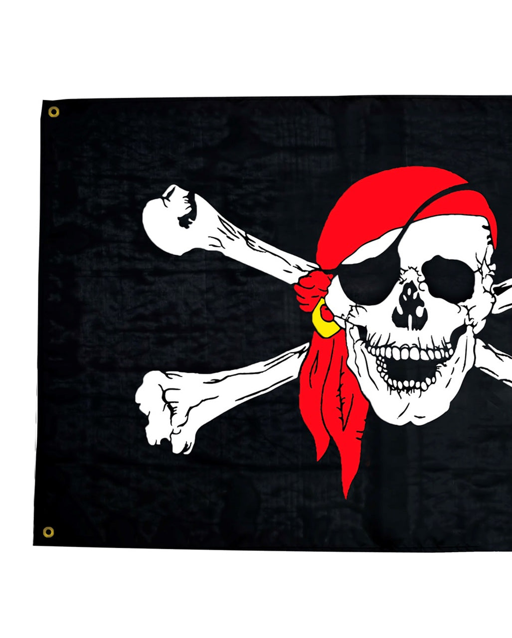 Piratenfahne mit Totenkopf 130x80 cm