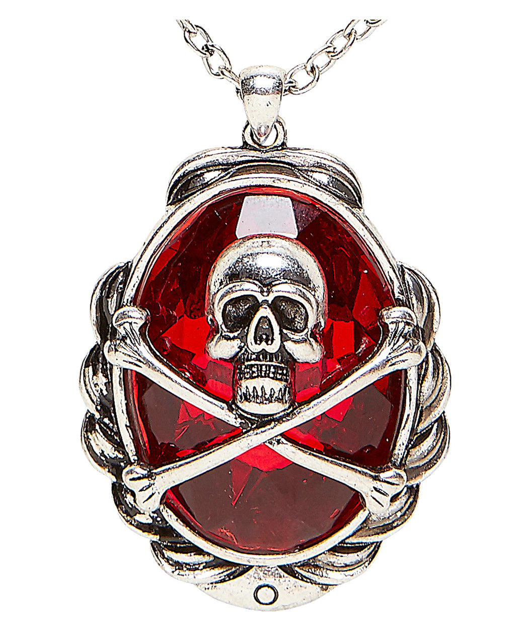 Pirate Necklace With Skull & Bones