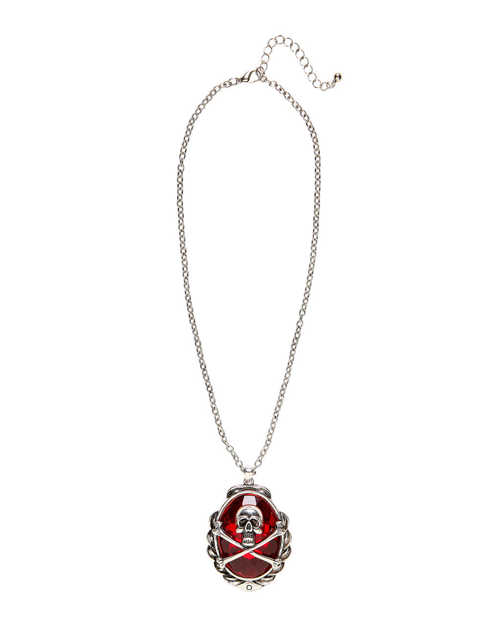 Pirate Necklace With Skull & Bones
