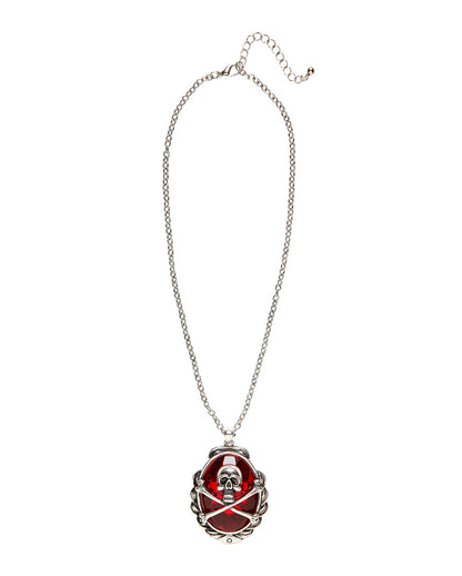 Pirate Necklace With Skull & Bones