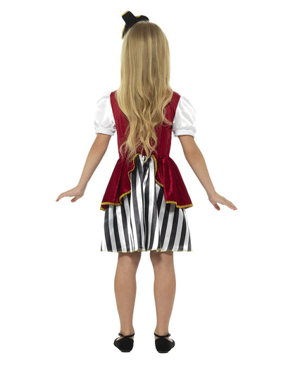Kostümkleid Piratin für Mädchen