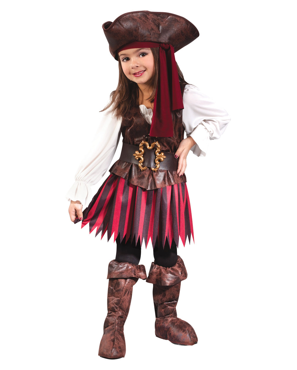 Kleine Piratin Kinderkostüm