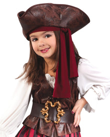 Kleine Piratin Kinderkostüm