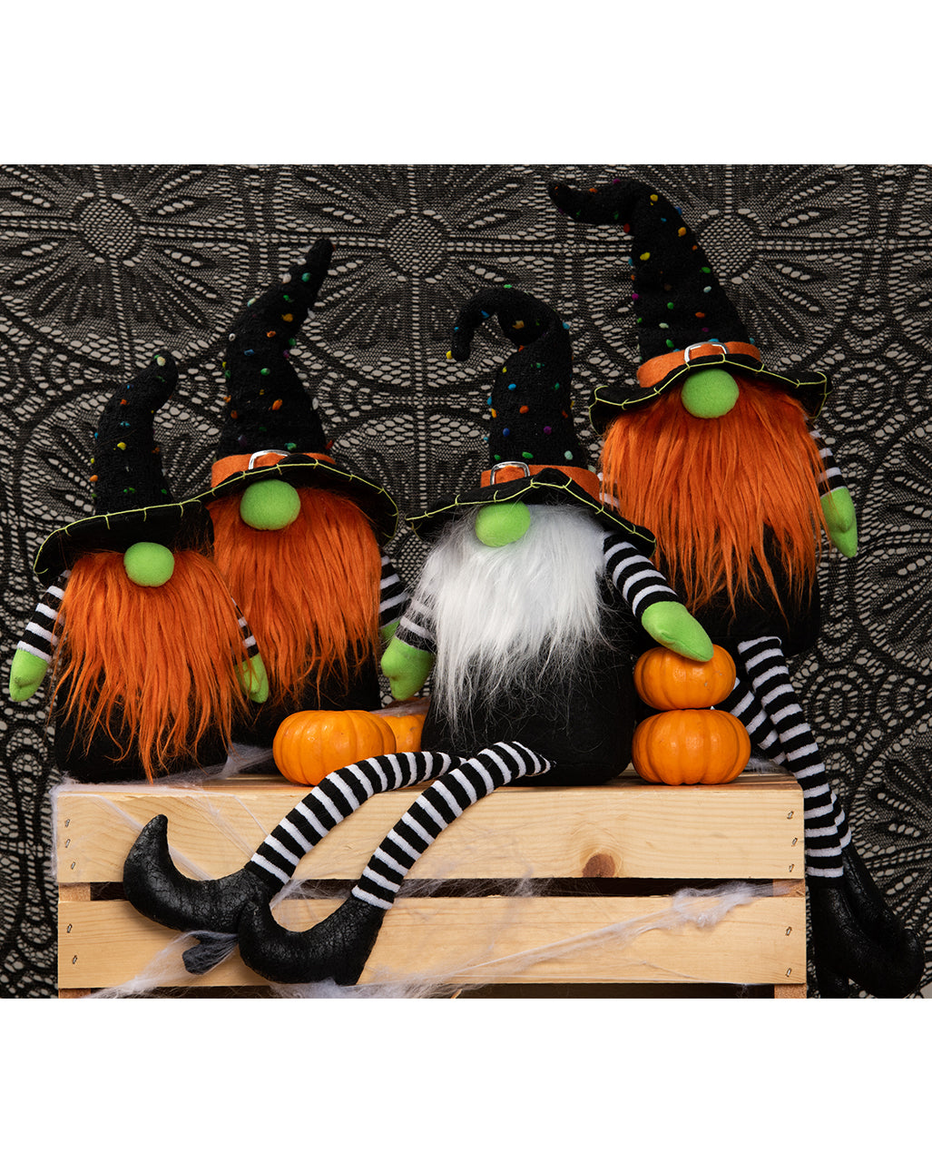 Halloween Plüsch Zwerg Kantenhocker