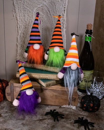 Halloween Plüsch Zwerg mit Glöckchen 13cm