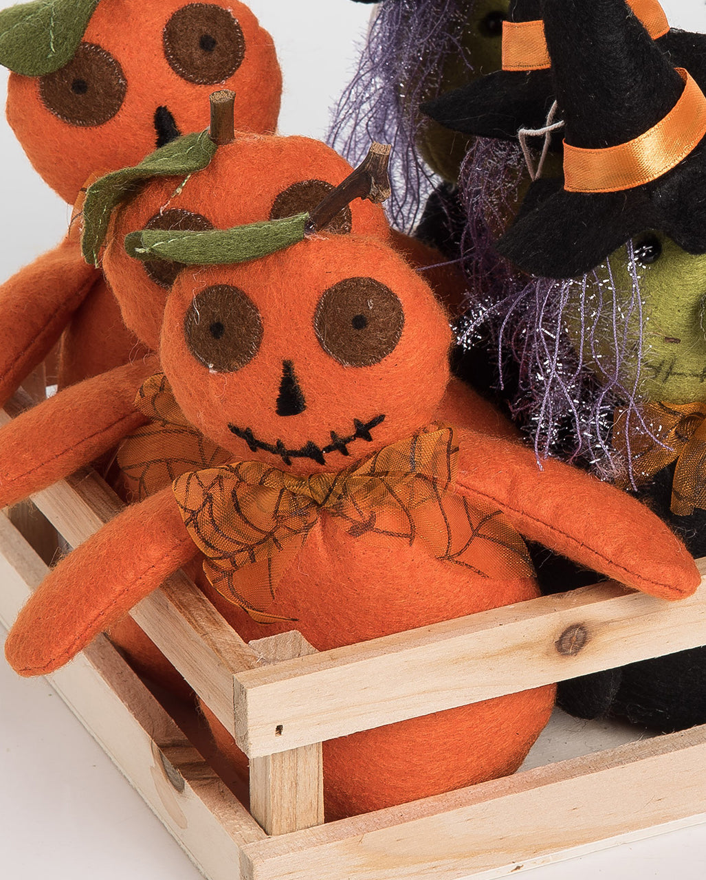 Plush Pumpkin Mini Figure