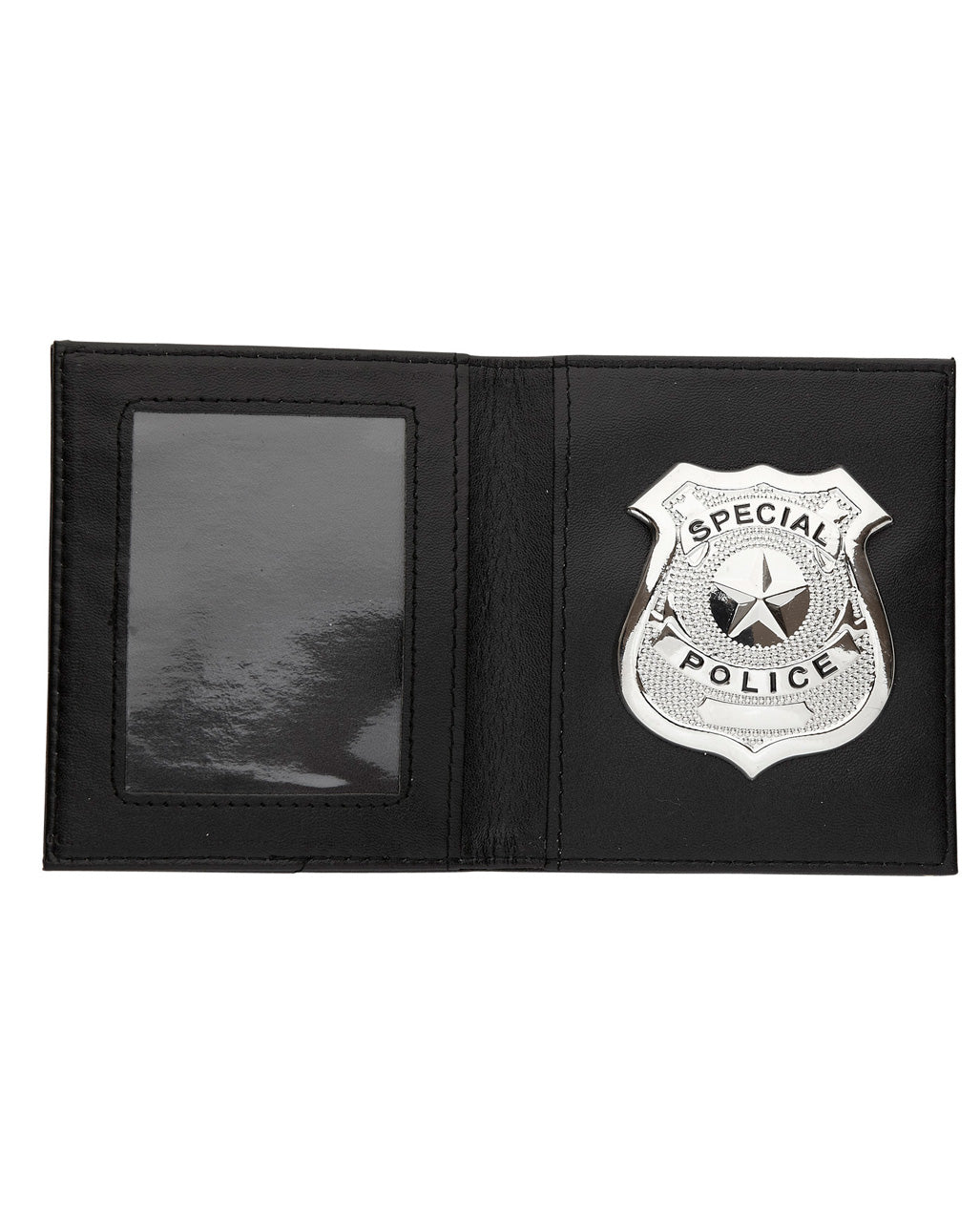 Polizeiabzeichen in Brieftasche