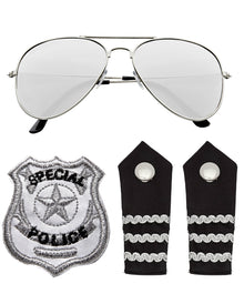 Cop Kostümzubehör Set 4-tlg.