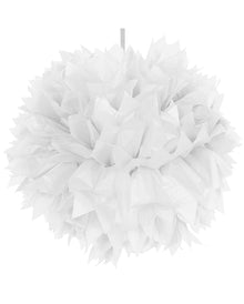 Weißer Pompom 30cm