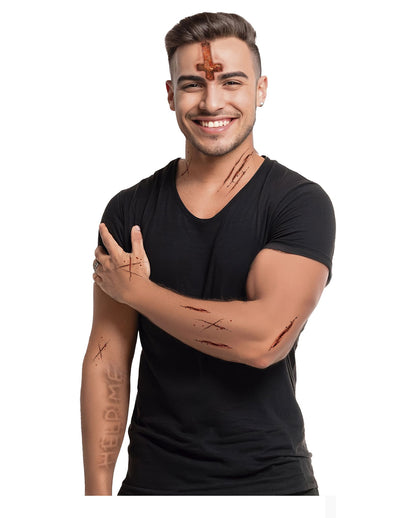 Besessene SFX Tattoo Wunden