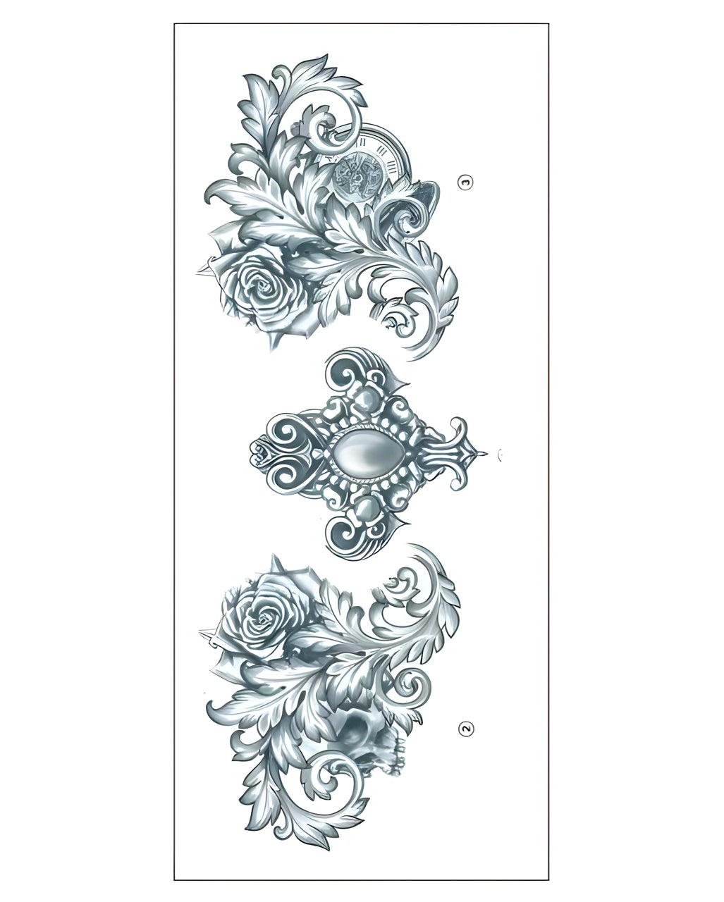 Posh Diva Aufklebetattoo