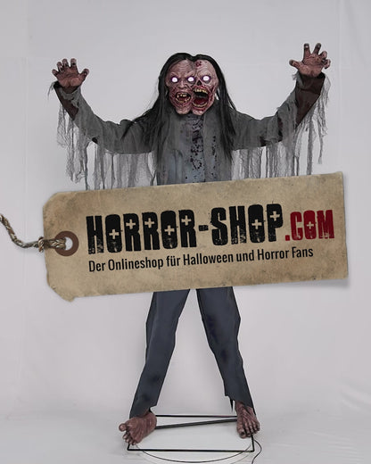 Jack & Jill Zombie Zwillinge Halloween Animatronic 182cm