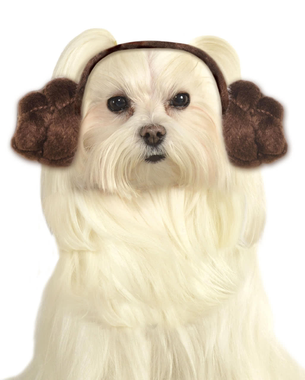 Hunde Haarreif Prinzessin Leia