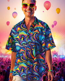 Psychedelic Magic Mushroom Hemd