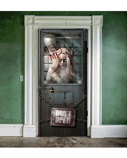 Tür Deko Psychiatrie Help Me 80x180 cm