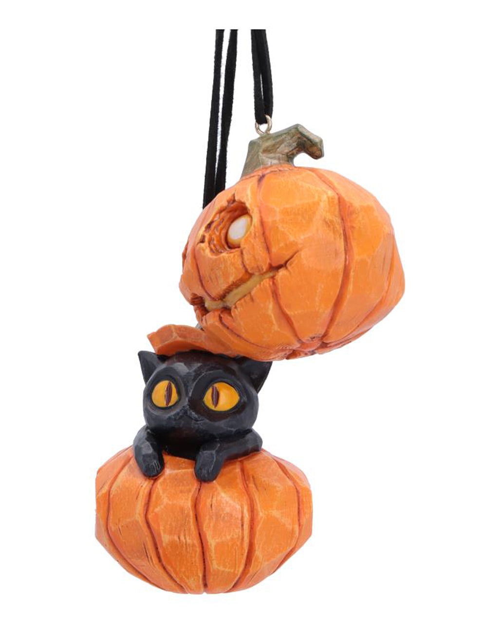 Pumpkin & Patch Halloween Kürbis-Anhänger 2er-Set 7cm