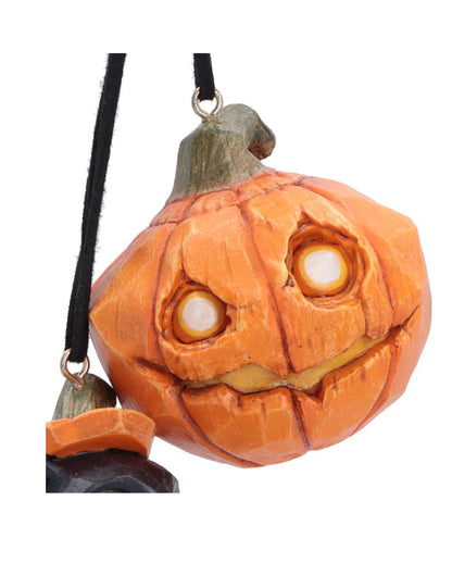 Pumpkin & Patch Halloween Kürbis-Anhänger 2er-Set 7cm