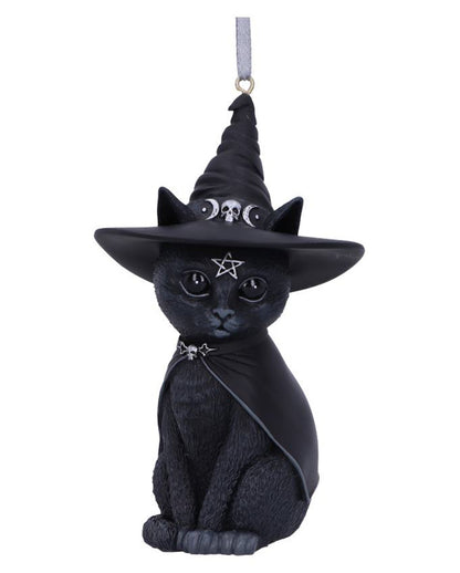 Purrah Hexenkatze Christbaumkugel 11cm