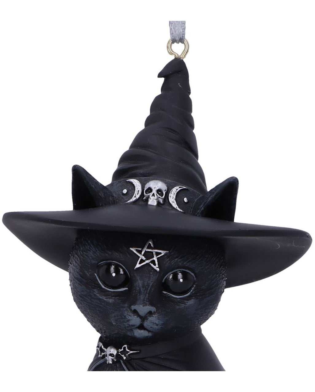Purrah Hexenkatze Christbaumkugel 11cm