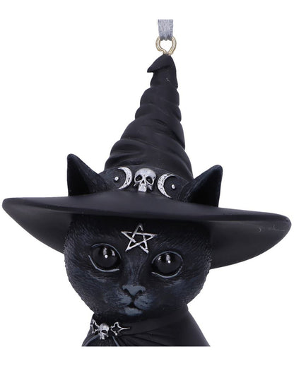 Purrah Hexenkatze Christbaumkugel 11cm