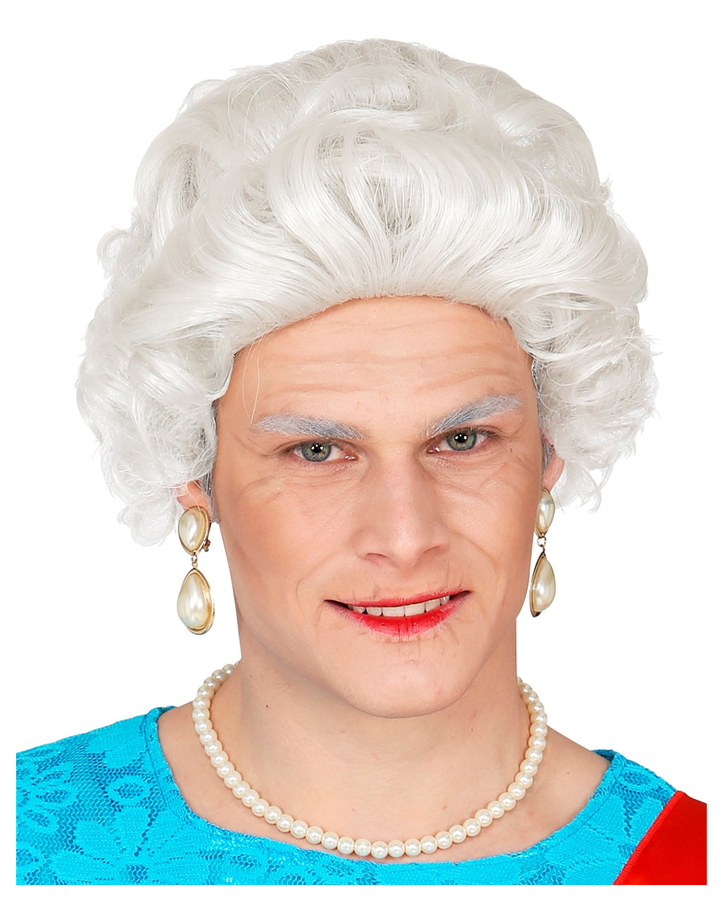 Queen & Großmutter Perücke