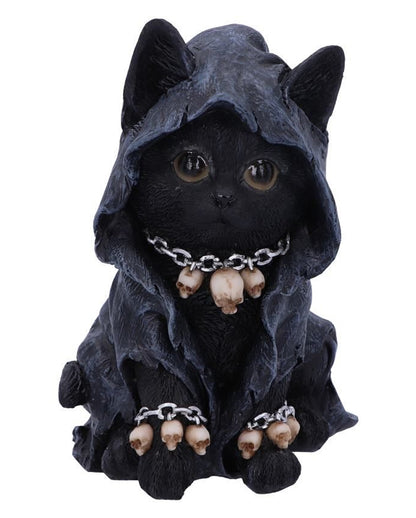Reaper Katze mit Totenschädel Ketten 16cm