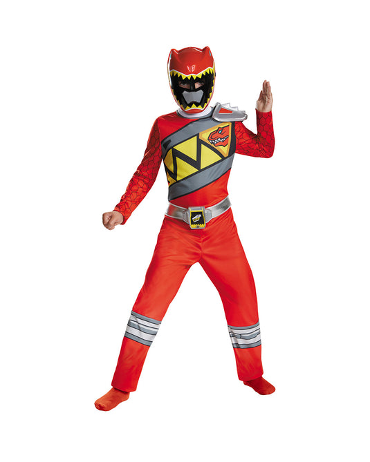 Red Power Ranger Dino Kinderkostüm