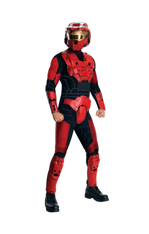 Red Spartan Deluxe Outfit