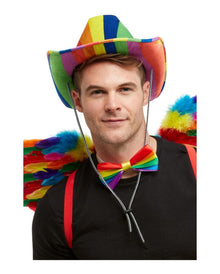 Regenbogen Cowboyhut