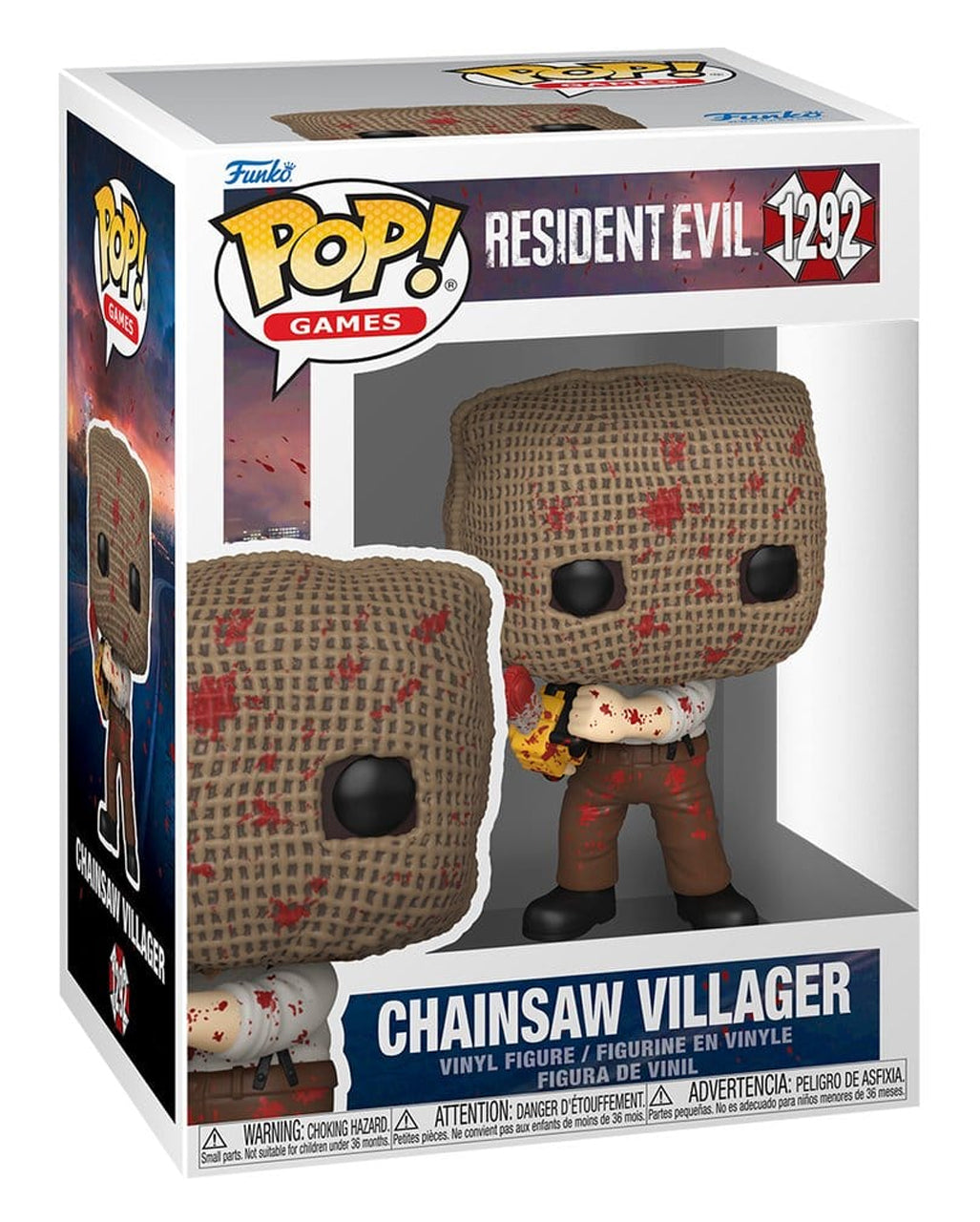 Resident Evil Chainsaw Villager Funko POP! Games Figur 9cm