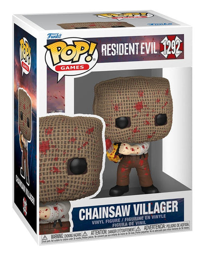 Resident Evil Chainsaw Villager Funko POP! Games Figur 9cm