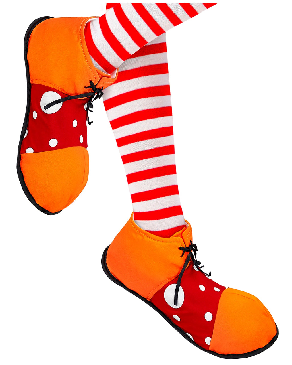 Gepunktete Clown Schuhe