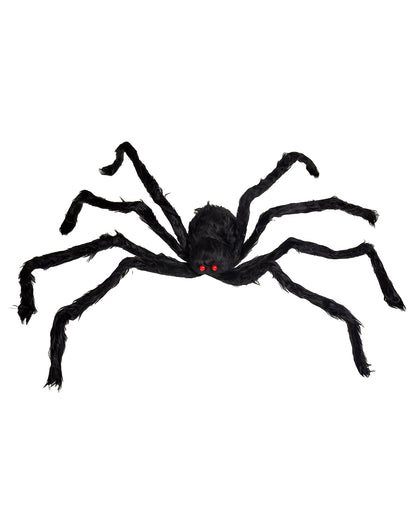Riesen Spinnennetz mit ekliger Spinne
