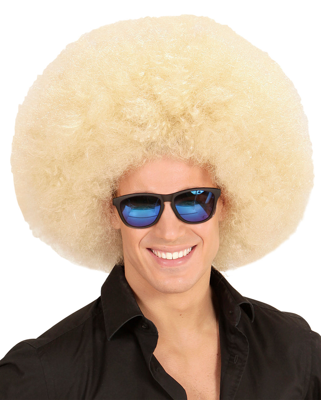 XL Afro Perücke Blond