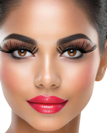 Schwarze Jumbo Wimpern