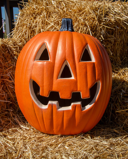Giant Halloween Pumpkin With Light 44cm