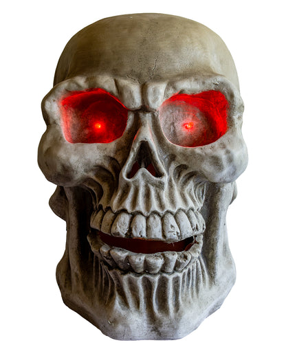 Riesiger Totenkopf mit LED Augen 60cm