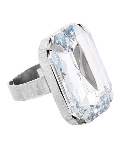 Ring With White Gemstone