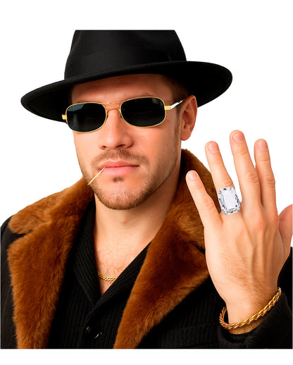 Ring With White Gemstone