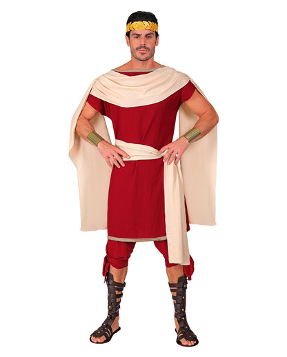 Gladiatorsandalen mit Riemen & Schienbeinschoner