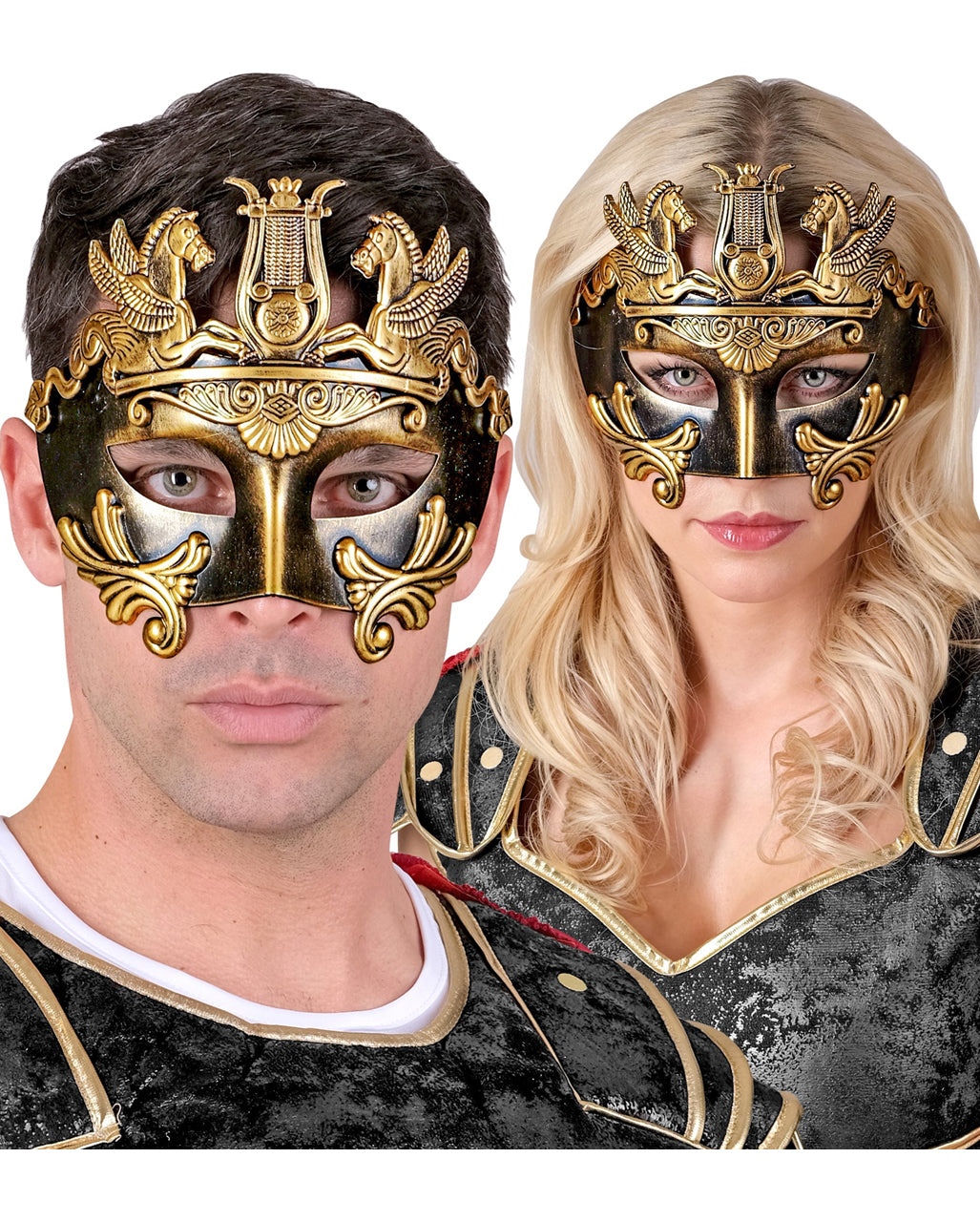 Römische Antik-Goldene Augenmaske