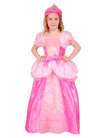 Rosa Märchenprinzessin Kinderkostüm