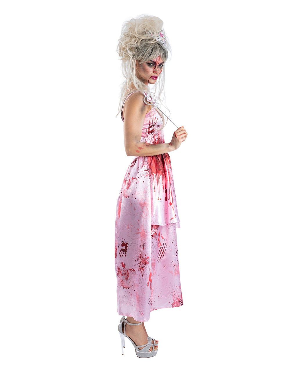 Pink Zombie Princess Women Costume