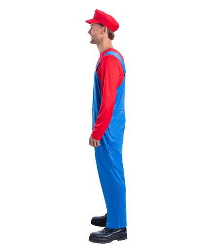 Red Plumber's Unisex Costume