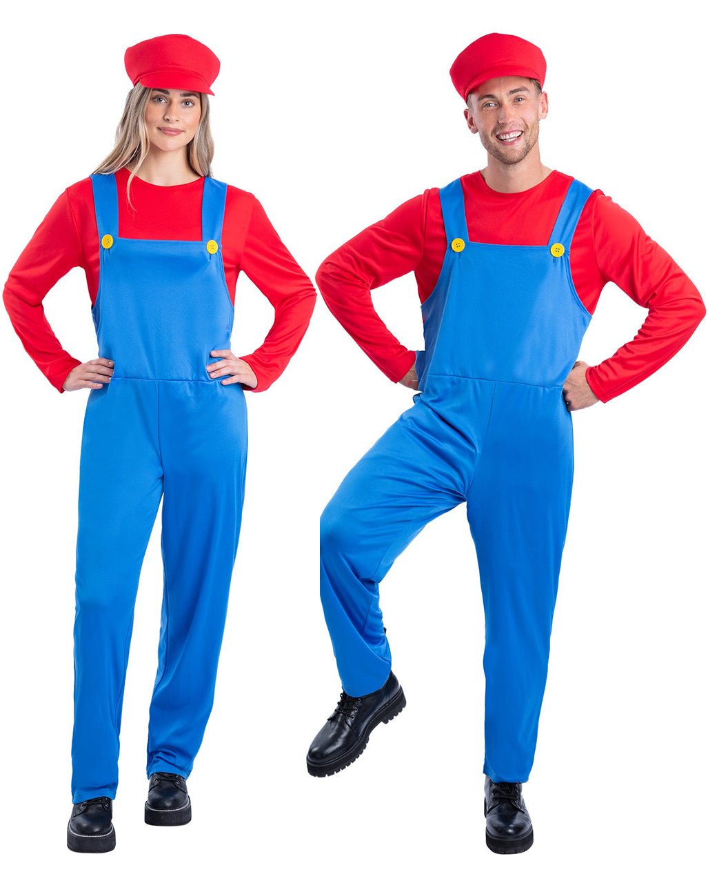 Red Plumber's Unisex Costume