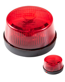 Rote Warnleuchte mit Sirene
