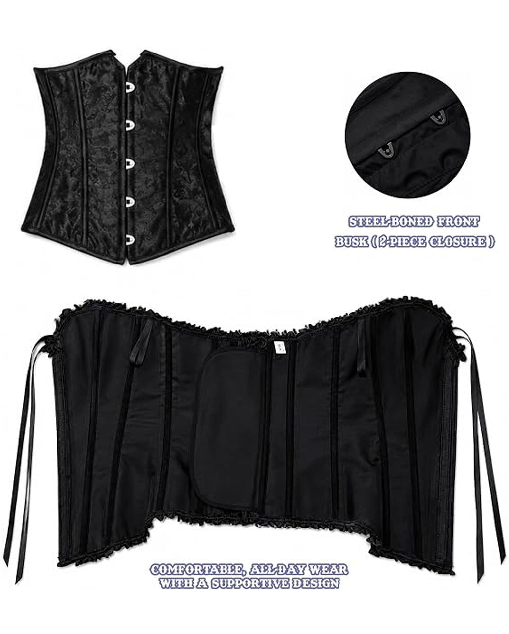 Gothic Rotkäppchen Damen Kostüm