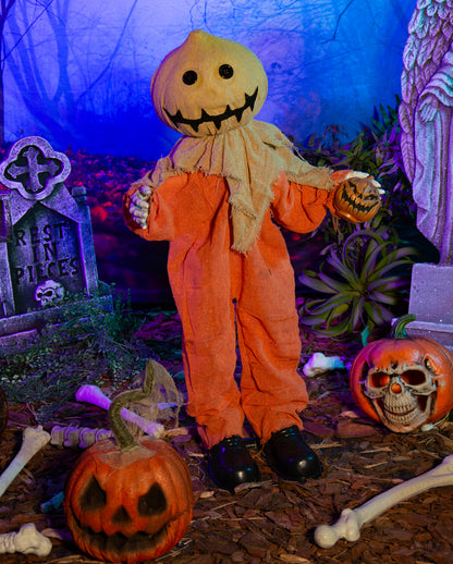 Sammy Halloween Standfigur mit Bewegung, Licht & Ton 80cm