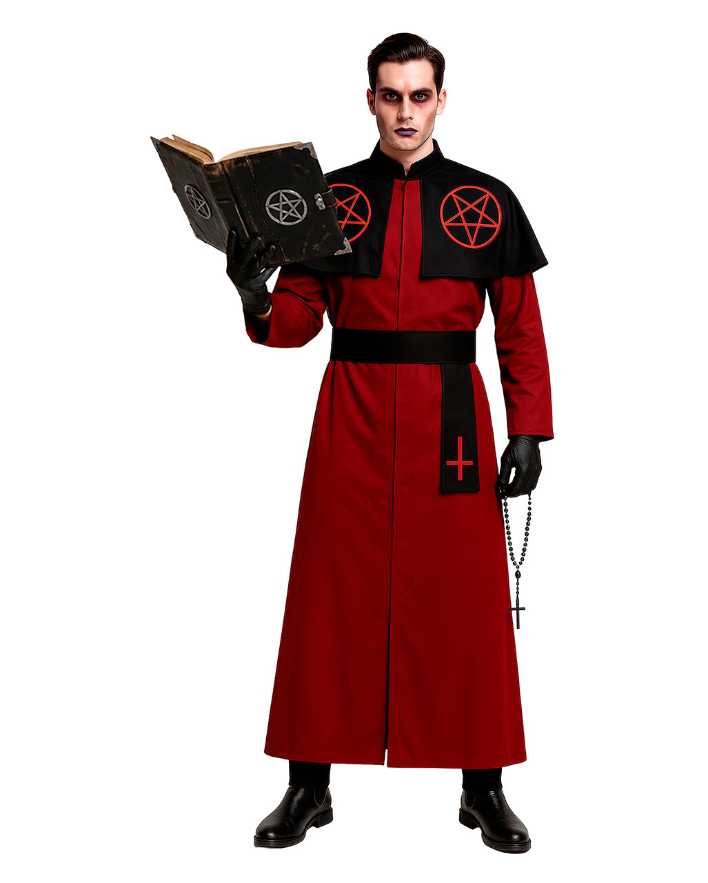 Satanischer Kardinal Kostüm für Herren